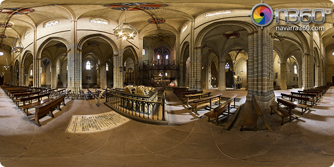 interior 360 catedral pamplona ©navarra360